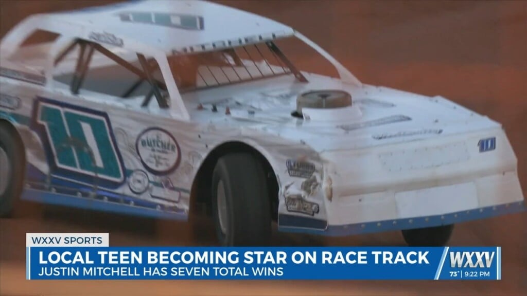 Local Teen Justin Mitchell Becoming Star On Race Track