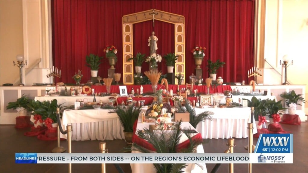 Community Gathers At Nativity Bvm In Biloxi For St. Joseph Altar Celebration