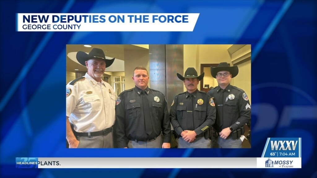 George County Sheriff’s Office Welcomes New Deputies