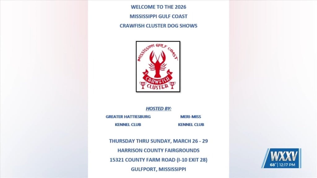 2026 Crawfish Cluster Dog Show At Harrison County Fairgrounds