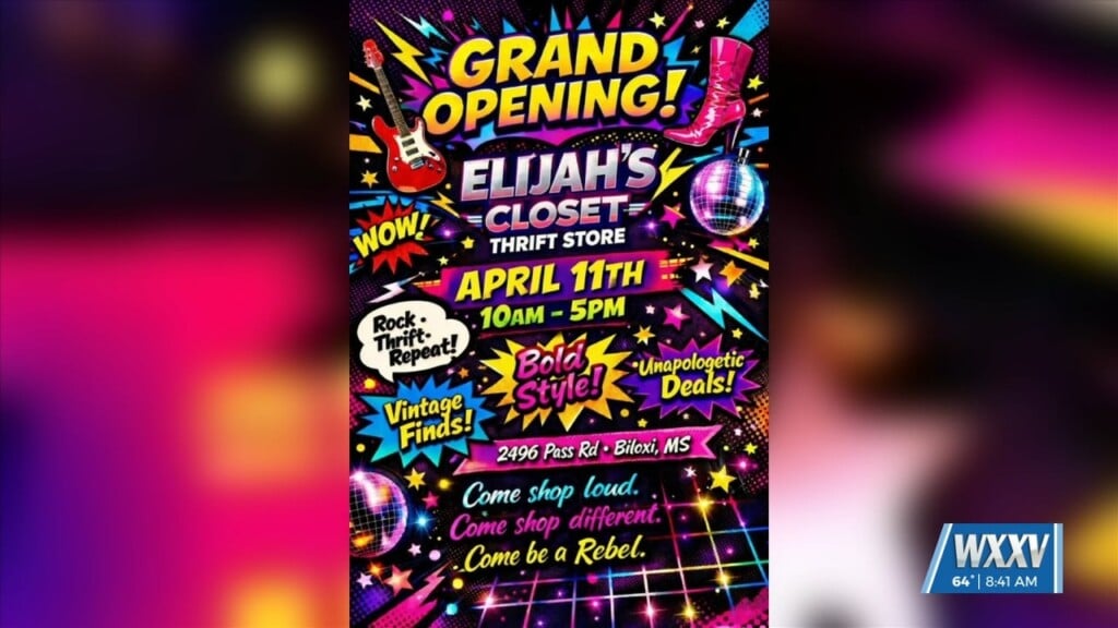 Elijah’s Closet Opening Thrift Store