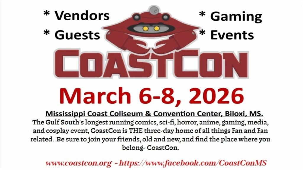 Coast Con Returns To South Mississippi