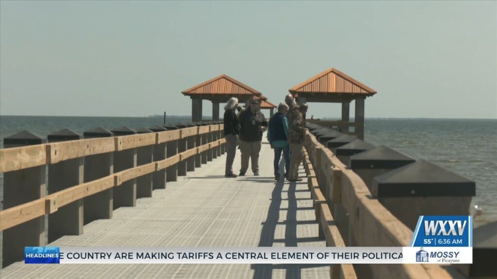 Libby Milner Roland Municipal Pier Reopens In Gulfport