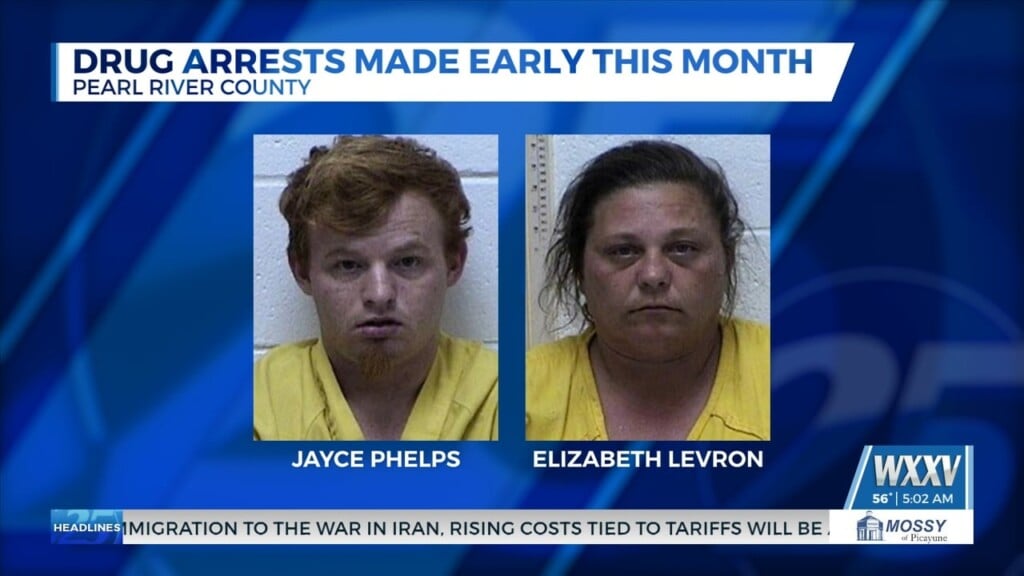 Drug Arrests Made In Pearl River County