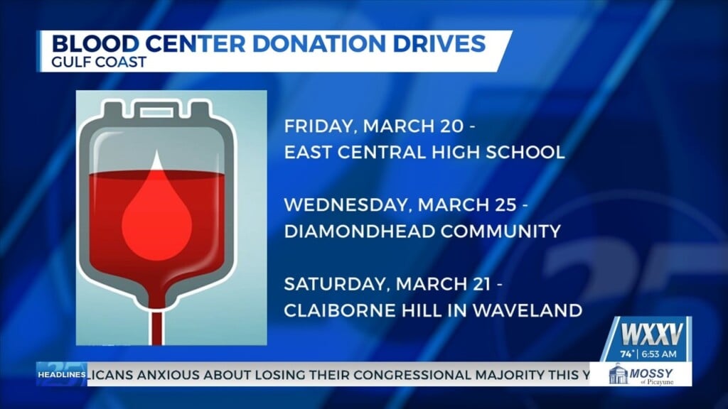 The Blood Center Holding Blood Drives