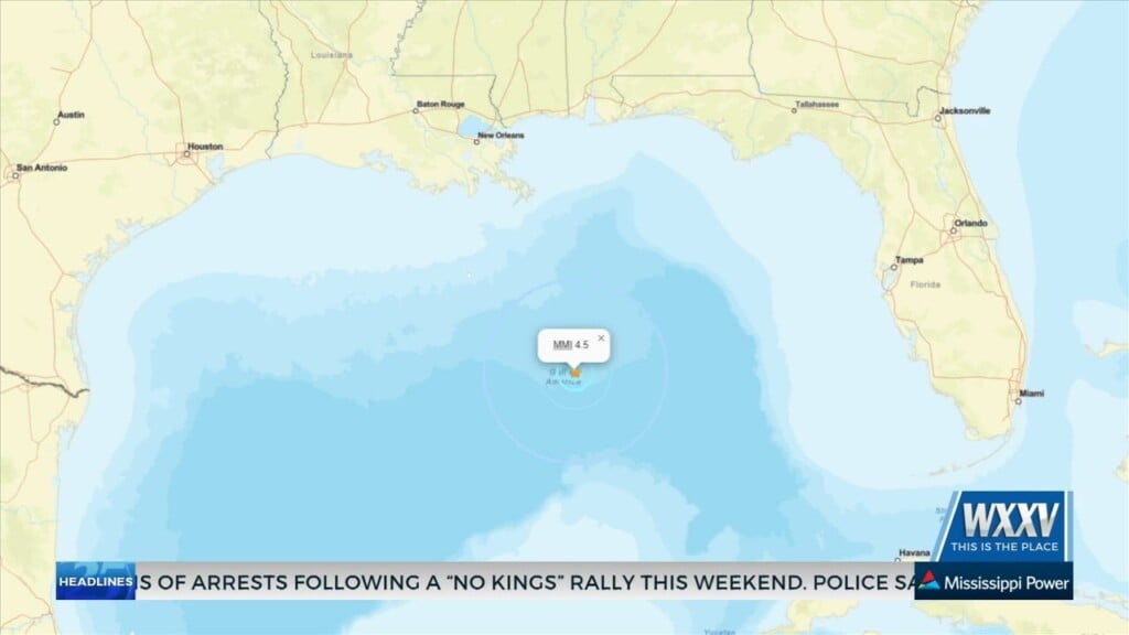 3.9 Magnitude Earthquake Recorded In The Gulf Sunday Night