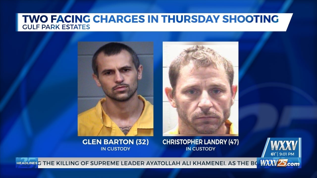 Two facing charges in Thursday shooting in Gulf Park Estates - WXXV News 25