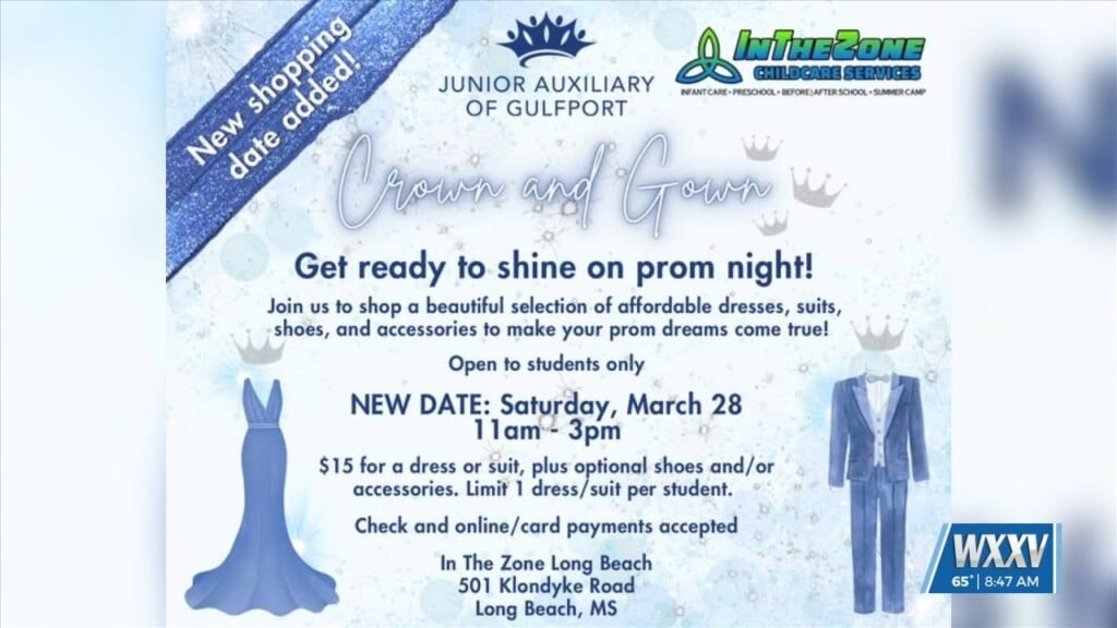 Junior Auxiliary Of Gulfport Hosting Crown And Gown Event