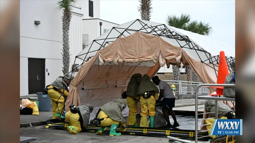 Keesler Air Force Base Patient Decontamination Team Completes Biannual Recertification