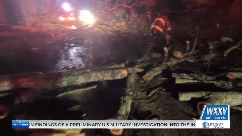 Minimal Damage In South Mississippi After Severe Weather