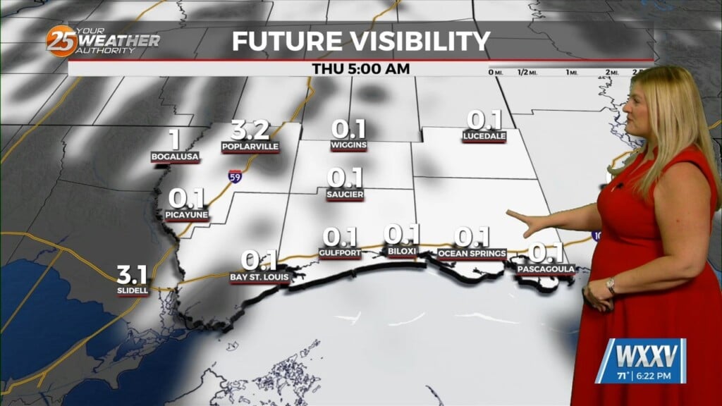 3/4 Sam's Warm And Foggy Tuesday Night Forecast