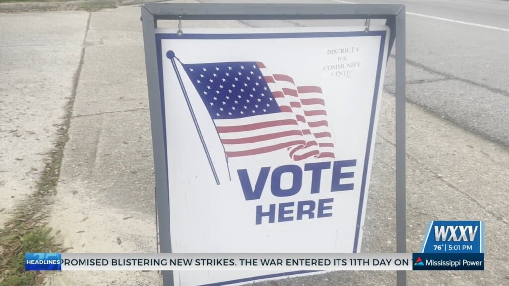 Voters Cast Their Ballots In Primary Elections In Jackson County