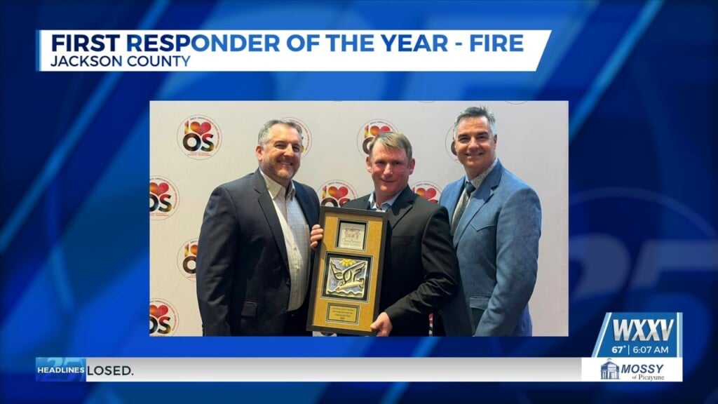 Ocean Springs Fire Chief Named First Responder Of The Year