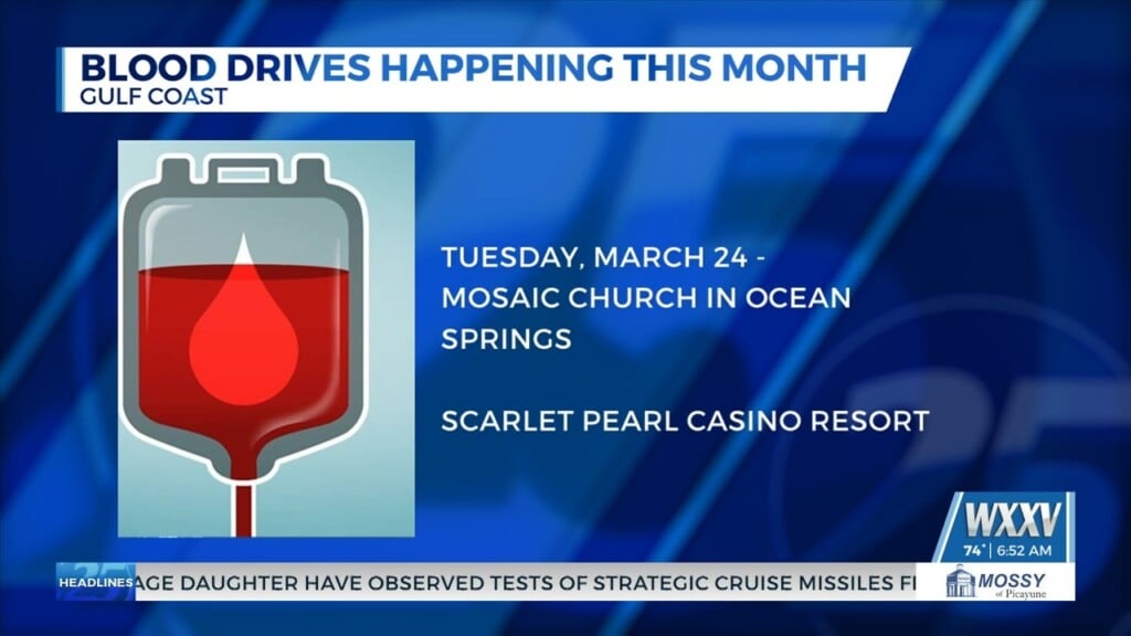 American Red Cross Hosting Several Blood Drives In March