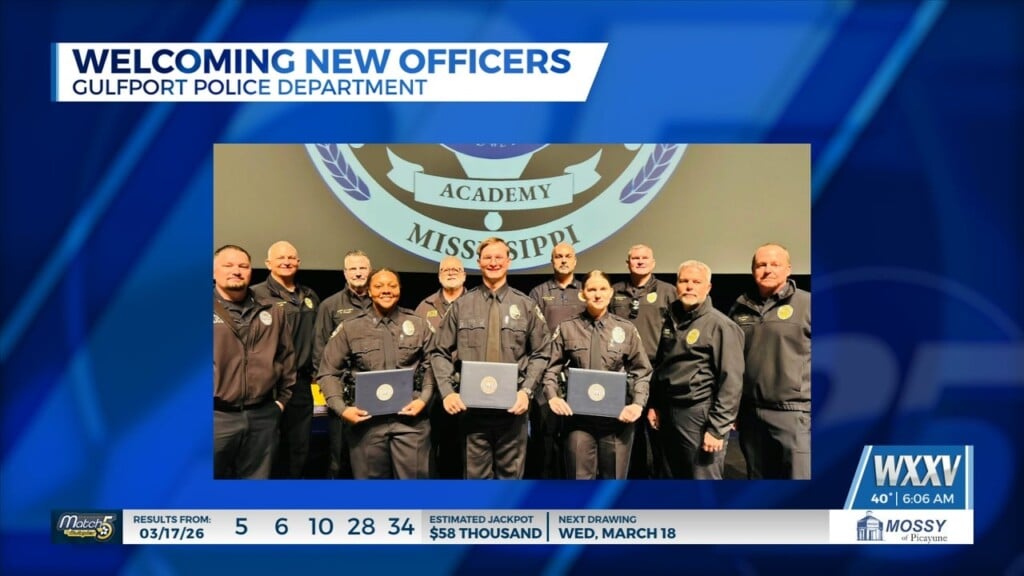 Gulfport Police Department Expands Force With New Officers