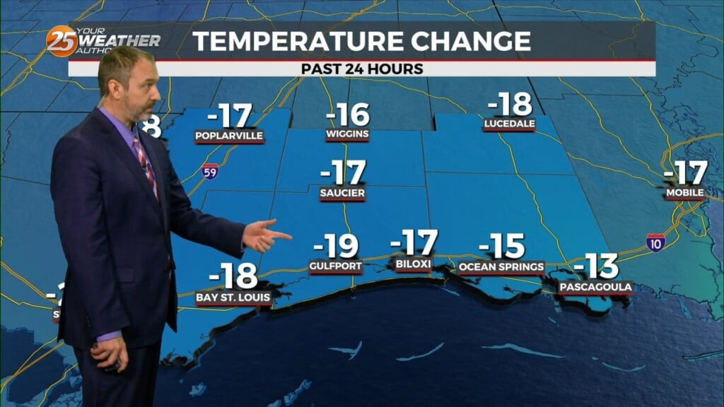 03/12 Ryan's "noticeably Cooler" Thursday Morning Forecast