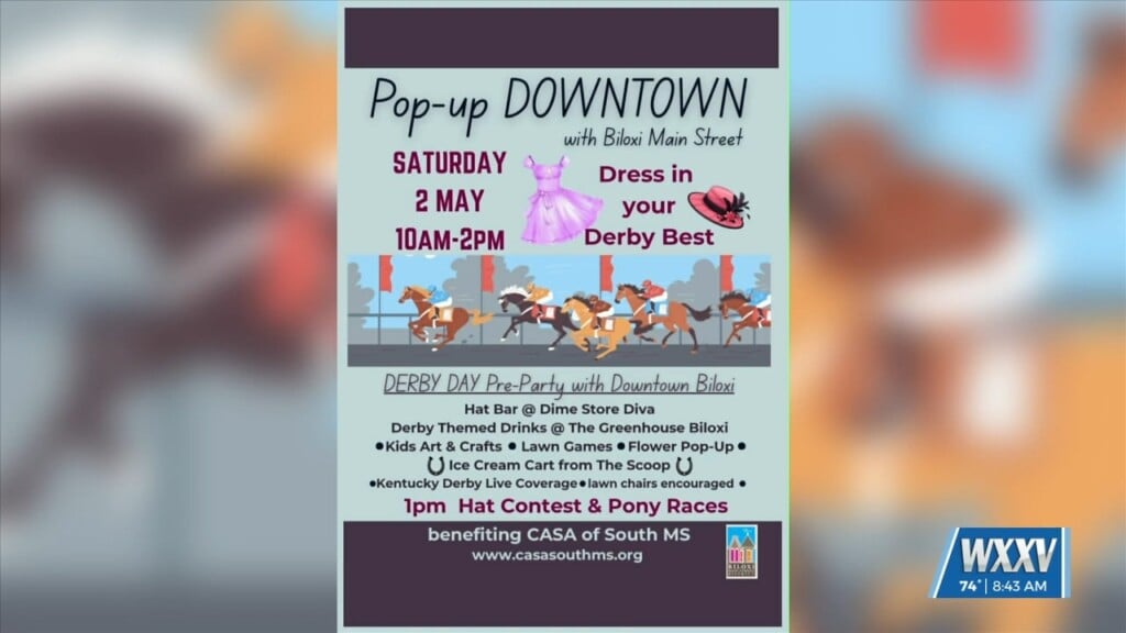 Derby Day Pop Up Taking Over Downtown Biloxi In Support Of Casa