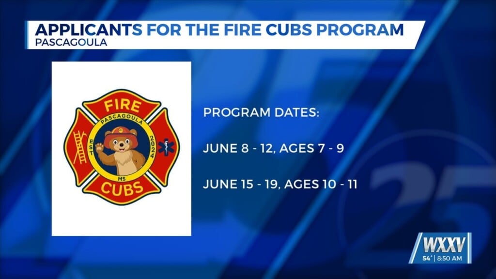 Pascagoula Fire Department Hosting Fire Cubs Program