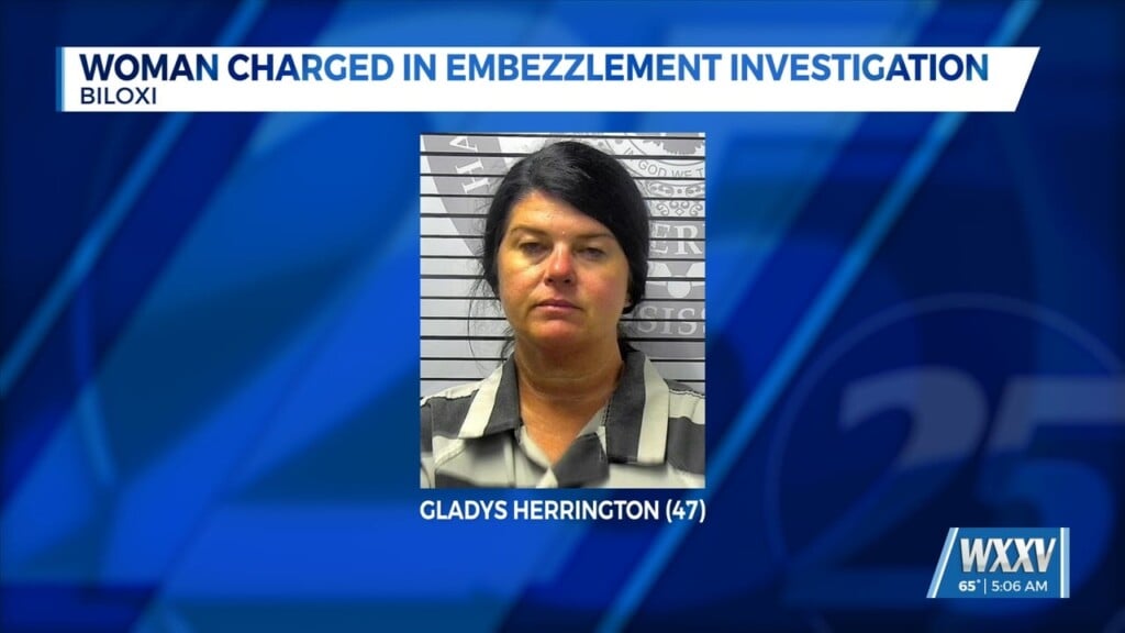 Woman Charged In Embezzlement Investigation In Biloxi