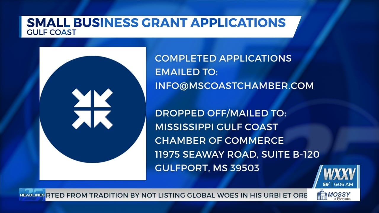 Applications open for Gulf Coast Chamber of Commerce small business grants