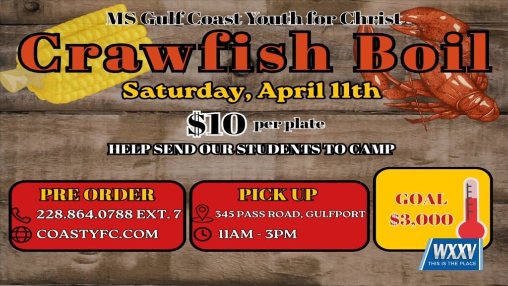 Youth For Christ Hosting Crawfish Boil And Sidewalk Sale