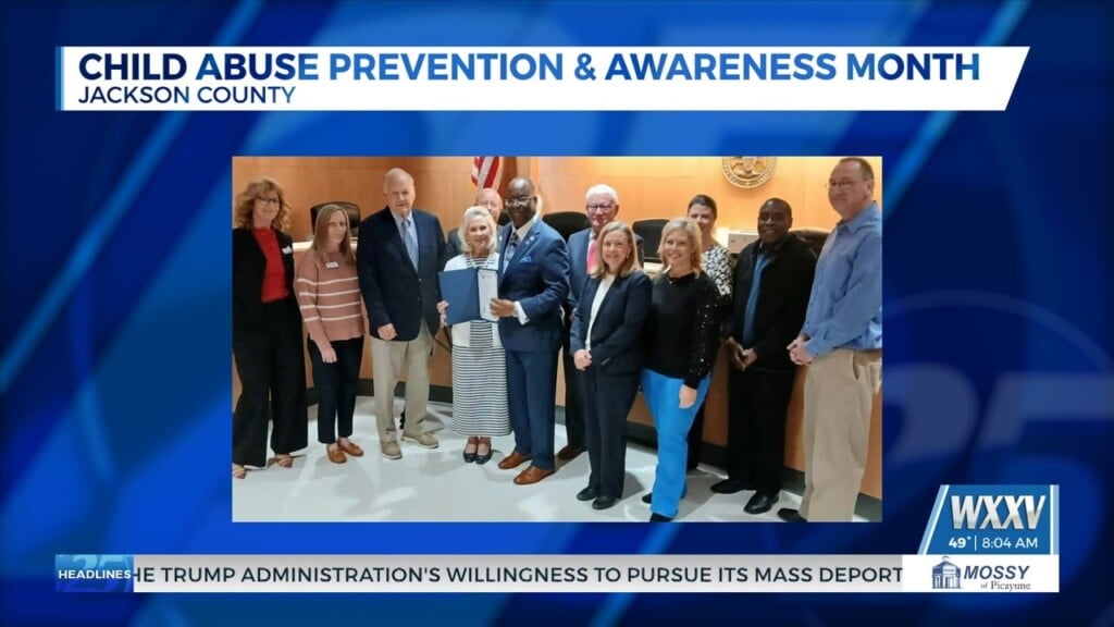 Jackson County Board Of Supervisors Recognizes April As Child Abuse And Prevention Awareness Month
