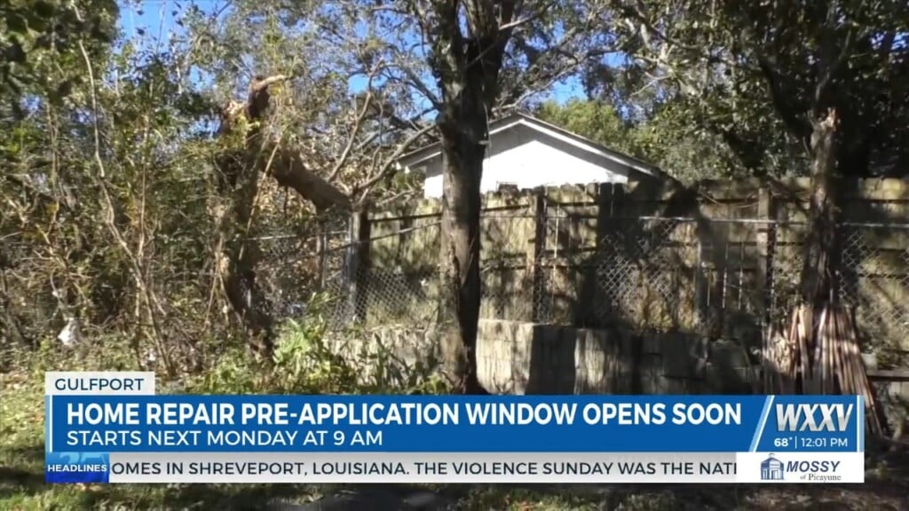 Home Repair Pre Application Window Opens Soon For Gulfport Residents
