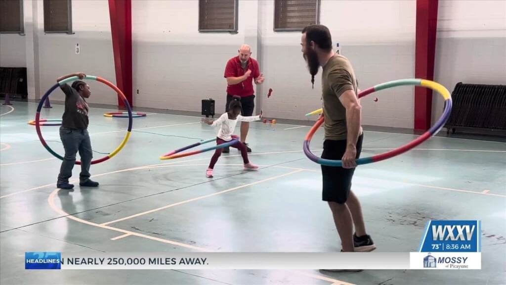 Students At Harrison Central Elementary Celebrate ‘ninja Warrior Day’