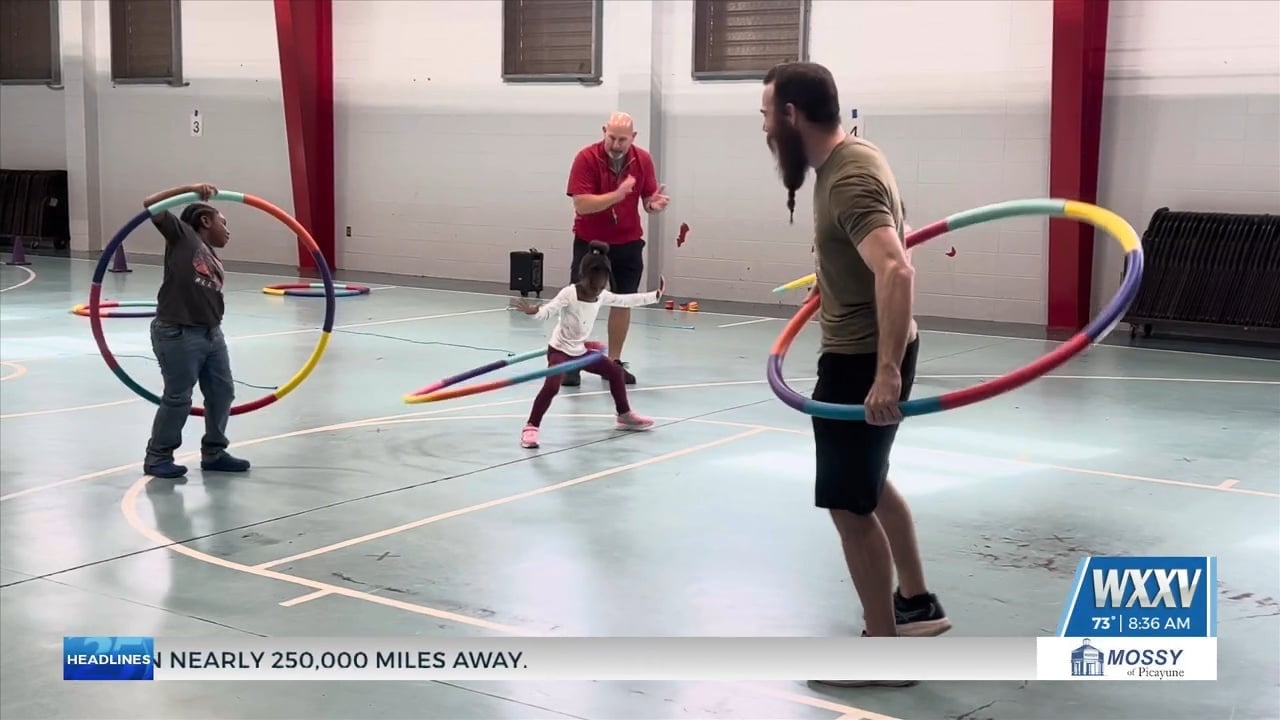 Students at Harrison Central Elementary celebrate ‘Ninja Warrior Day’