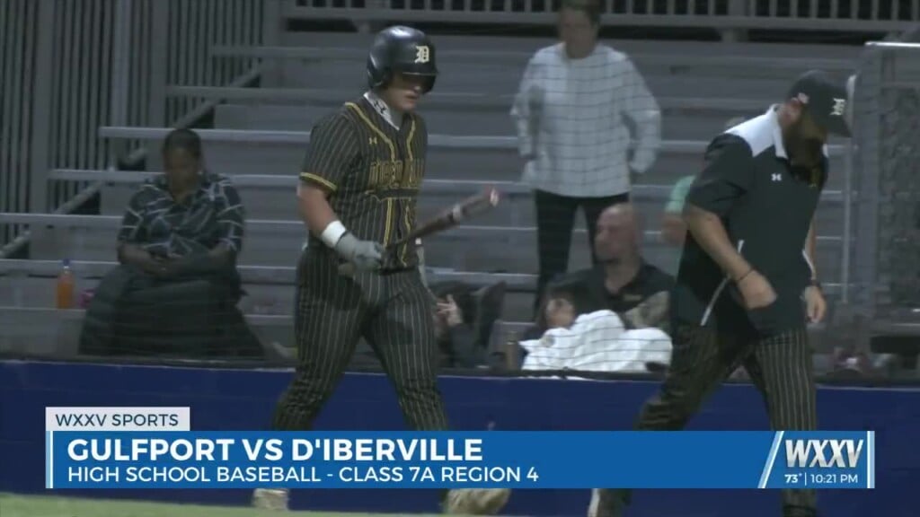 Gulfport Baseball Takes Game One For D'iberville In Close 4 3 Win