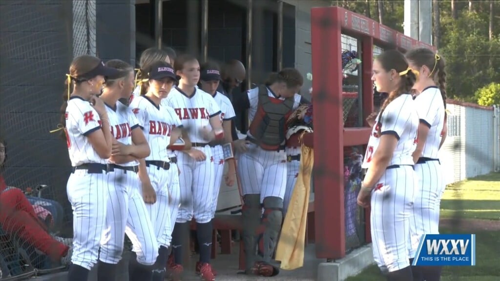Hancock Hawk Softball Earns District Sweep With 11 3 Win Over Pascagoula