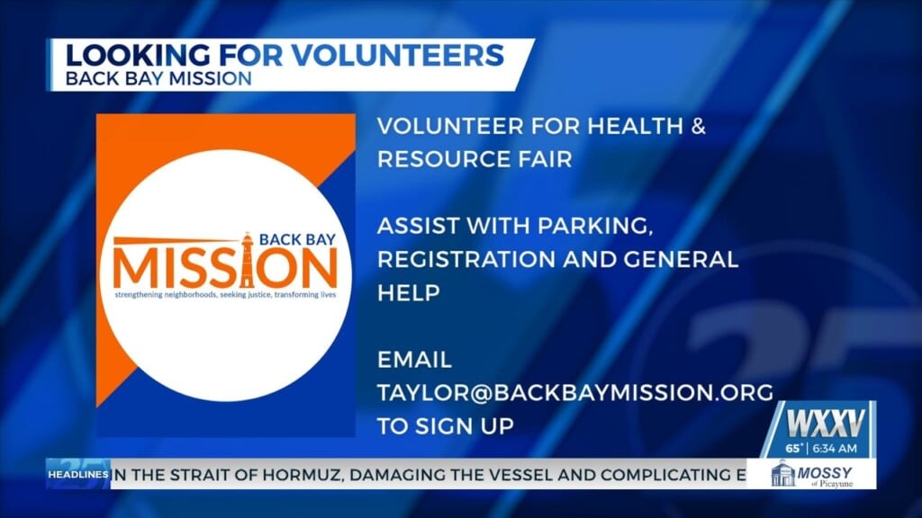 Back Bay Mission Seeking Volunteers For Health And Resource Fair