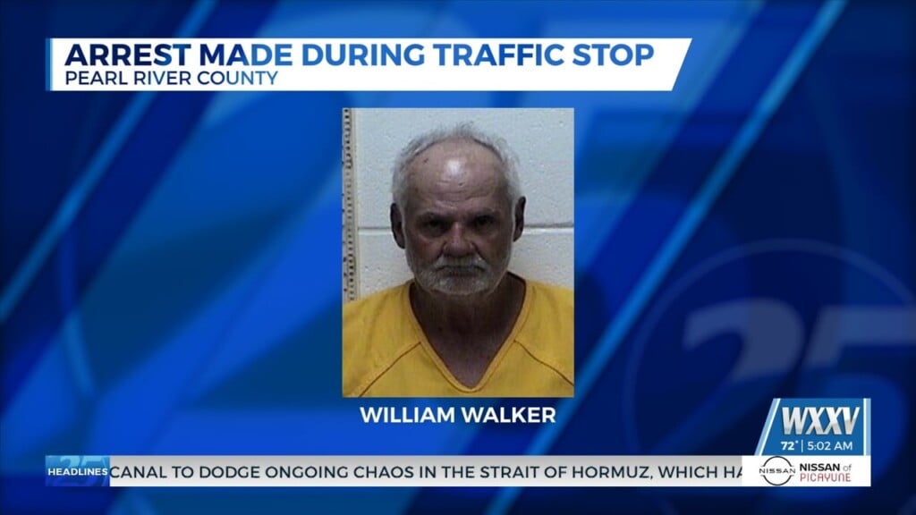 Arrest Made During Traffic Stop In Pearl River County