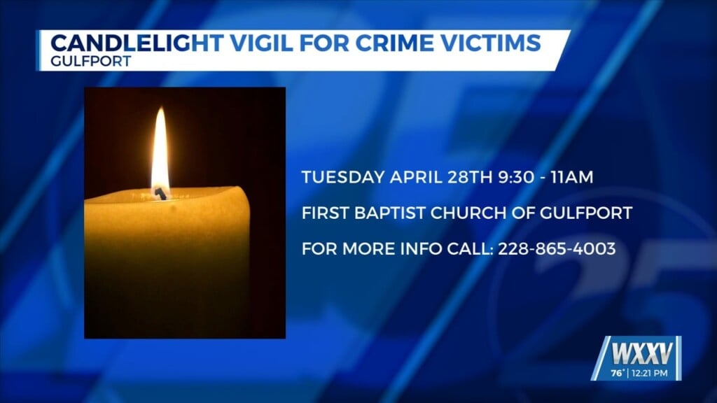 Candlelight Vigil For National Crime Victim Week