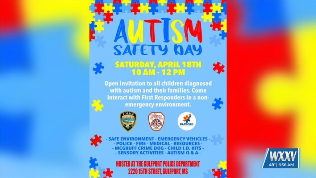 Gulfport Pd Invites Community To Autism Safety Day