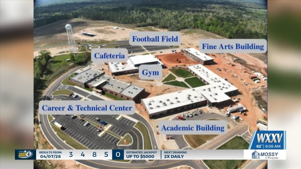 Stone County School District Shares Update On Progress Of New High School