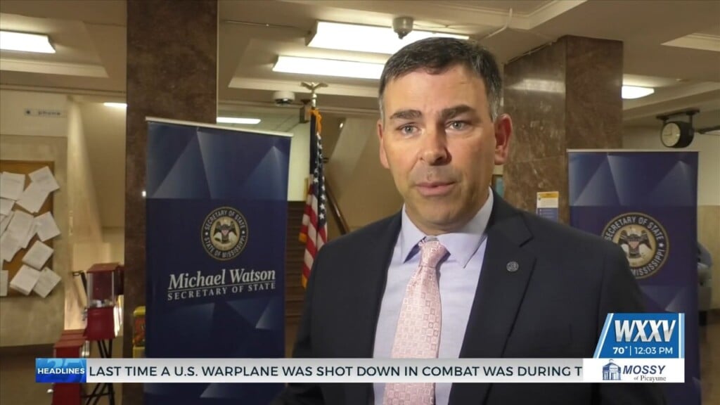 Secretary Of State Michael Watson Making Announcement Tuesday