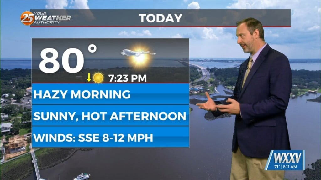 04/14 Ryan's "mild & Hazy" Tuesday Morning Forecast