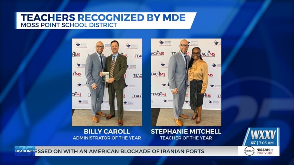 Moss Point Educators Recognized By Mississippi Department Of Education