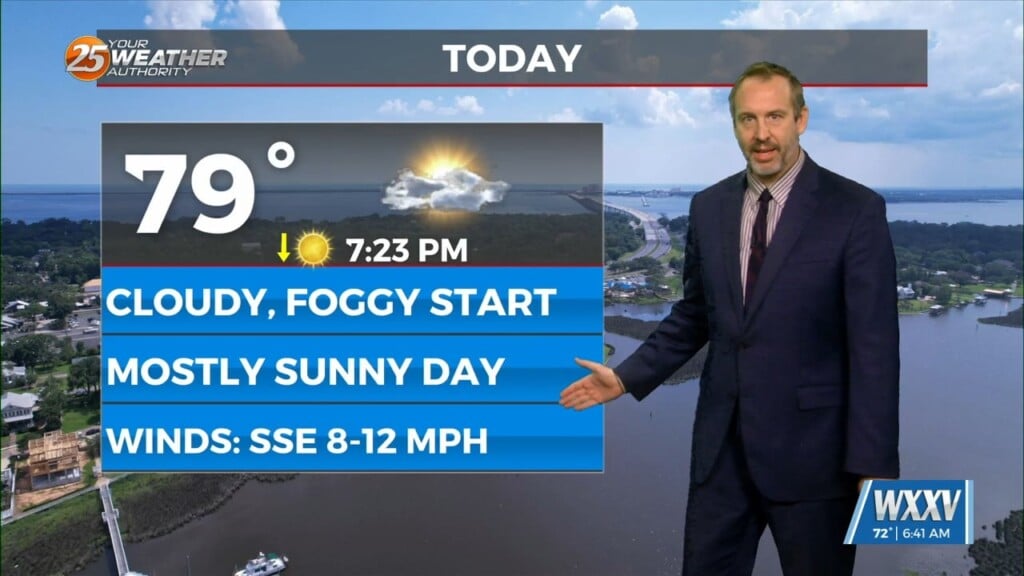 04/13 Ryan's "cloudy Now, Sunny Later" Monday Morning Forecast