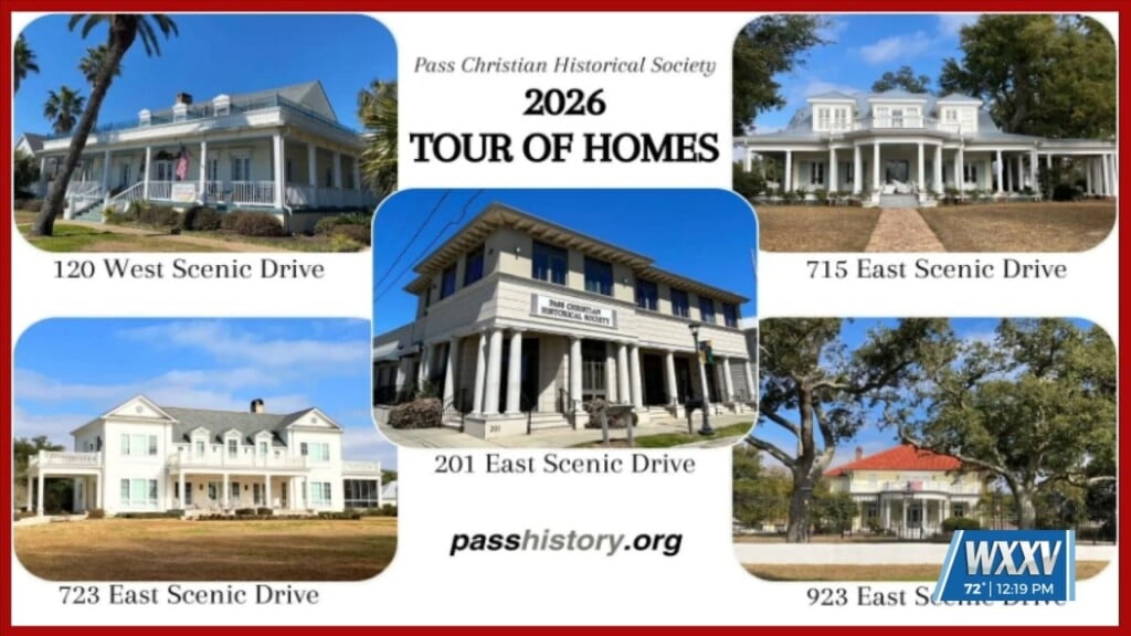 Pass Christian Historical Society Hosting Annual Tour Of Homes
