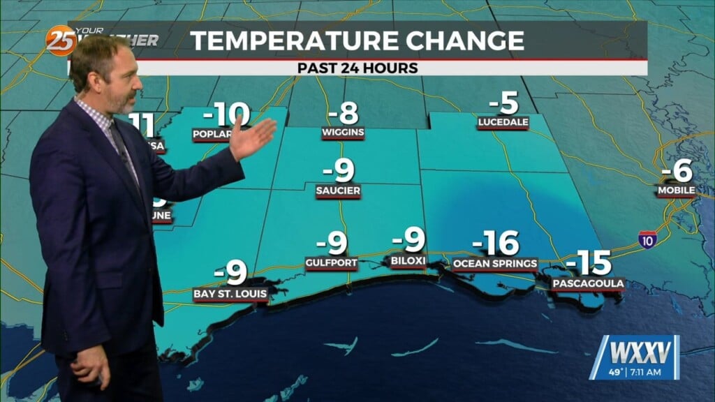 04/20 Ryan's "cooler & Drier" Monday Morning Forecast