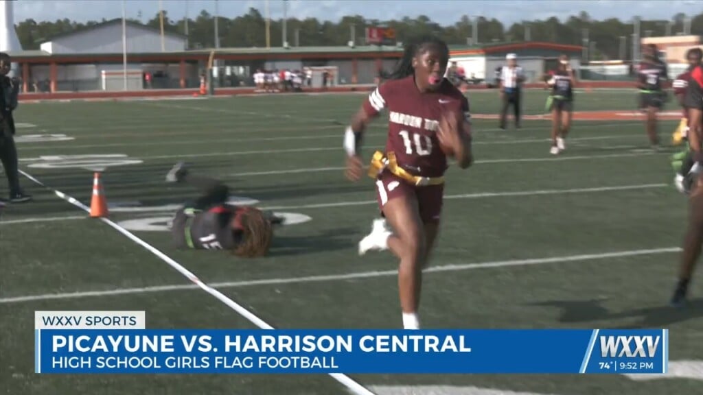 Picayune Flag Football Comes Alive In Second Half For 14 0 Win Over Harrison Central