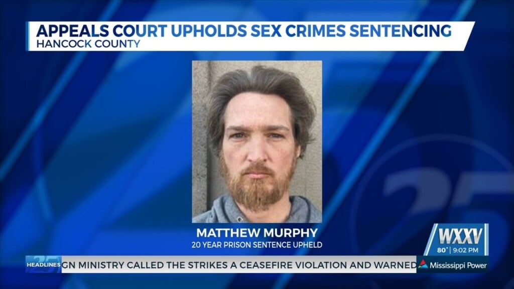 Appeals Court Upholds Sex Crime Sentencing Of Hancock County Man