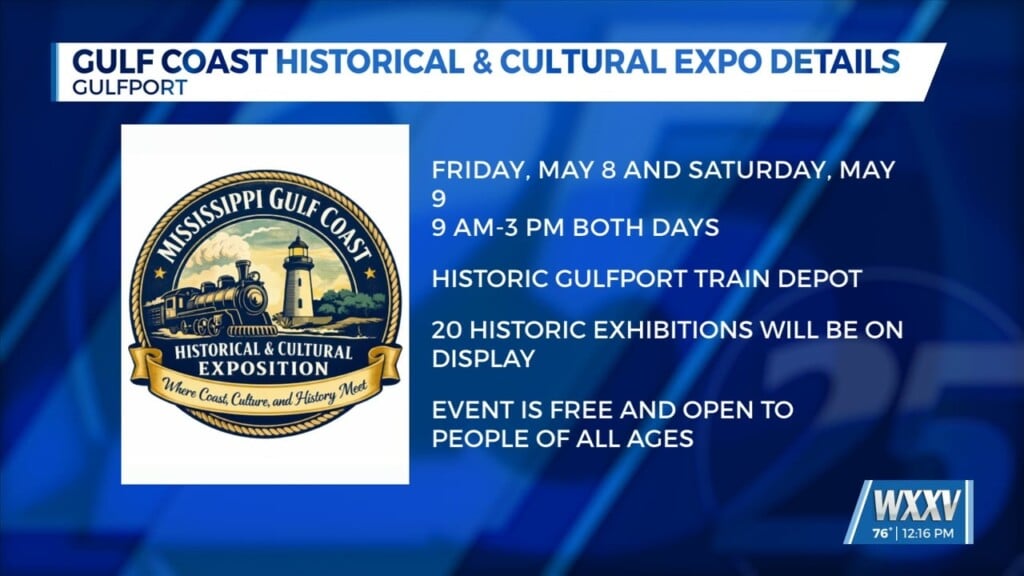 Explore South Mississippi’s History At Gulf Coast Historical And Cultural Exposition