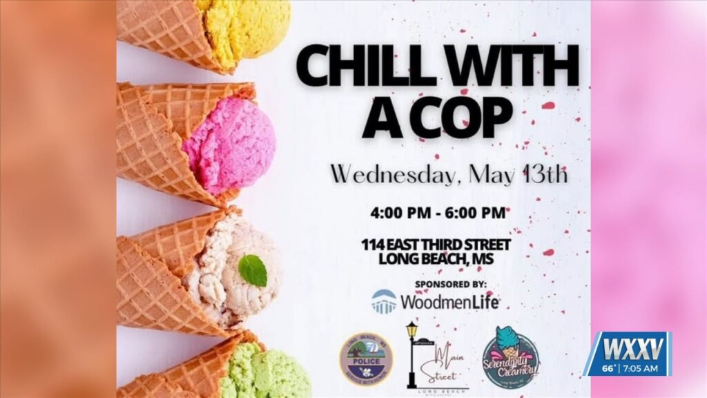 “chill With A Cop” Event Brings Long Beach Community Together Over Ice Cream