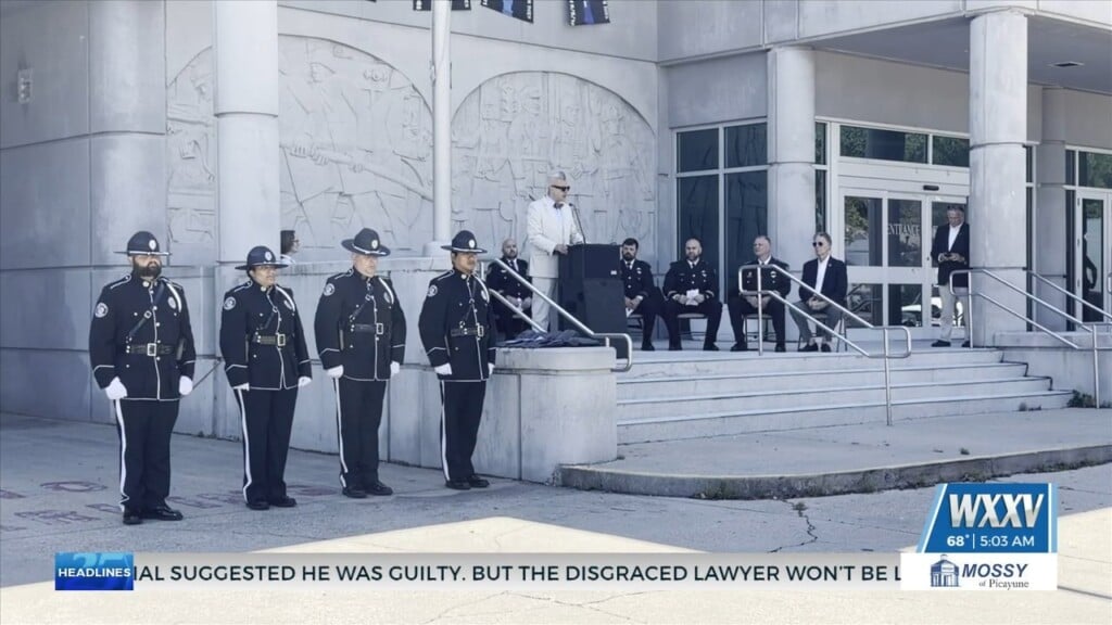 Community Gathers In Biloxi To Honor Fallen Law Enforcement Officers