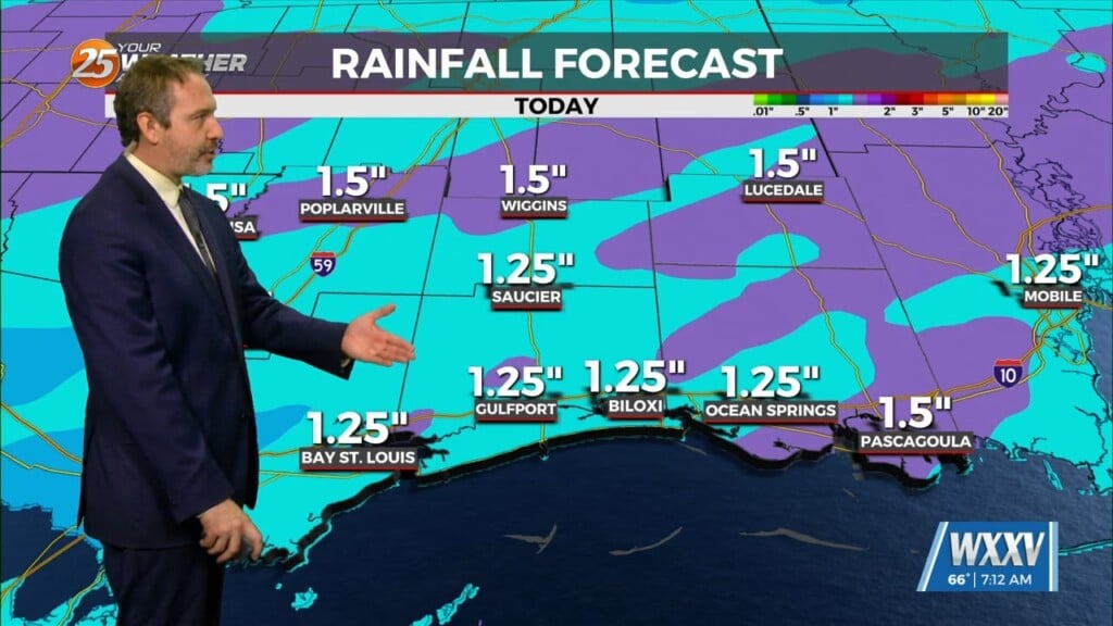 05/01 Ryan's "week's Wettest" Friday Morning Forecast