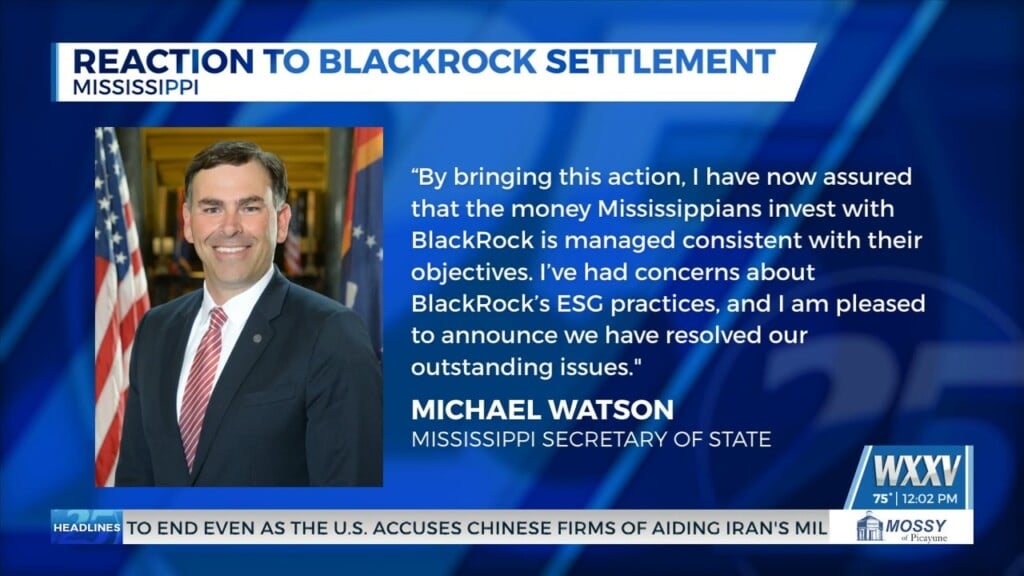 Secretary Of State’s Office Announces Settlement With Investment Firm