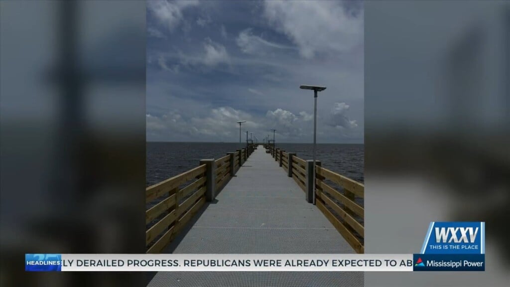 Pascagoula Beach Pier Set To Reopen Friday